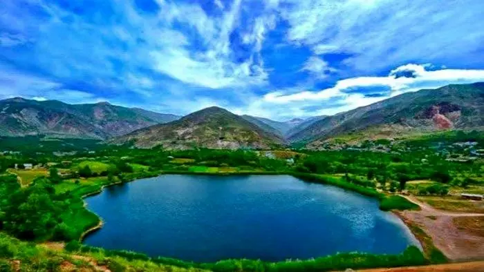 فیلم از زیبایی بهار کردستان دریاچه زریبار