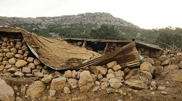 زلزله زدگان" اندیکا" همچنان آواره / آسیب 70 درصدی زلزله به آثار باستانی منطقه اندیکا