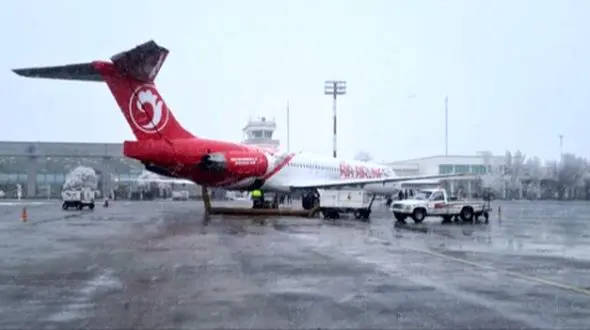 فرود ایمن پرواز تهران در فرودگاه ارومیه