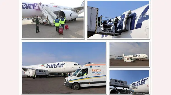 اتفاق عجیب در پرواز تهران- پاریس / فرود سریع در تبریز + عکس