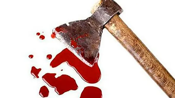 پسر بی رحم پدرش را با تبر کشت !