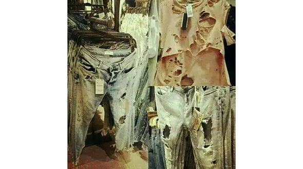 جمع آوری لباس های زاپ دار در شیراز+عکس