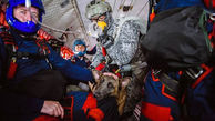  پرش هیجان انگیز سگ‌های جنگی از ارتفاع ۴۳۰۰ متری +عکس های بی نظیر