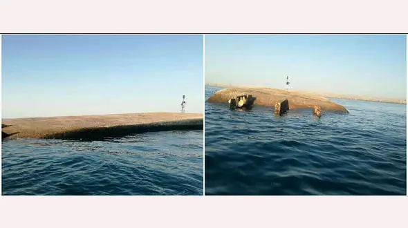 جدیدترین تصاویر از شناور غرق شده خوارزم / سرنشینان چه سرنوشتی دارند ؟ + فیلم