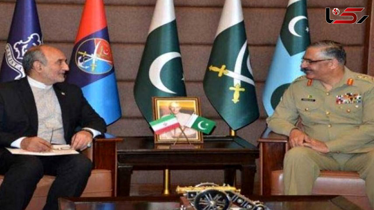  دیدار سفیر ایران با رئیس ستاد مشترک ارتش پاکستان؛ اوضاع منطقه محور رایزنی 