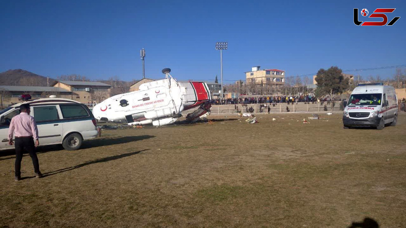 آخرین وضعیت مصدومان حادثه سقوط هلیکوپتر ورزیر ورزش