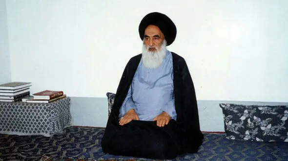 پیام تسلیت آیت‌الله سیستانی خطاب به سید علاء هاشمی شاهرودی