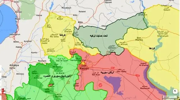 ورود ارتش ترکیه به شمال سوریه/ ییلدیریم: عملیات عفرین با روسیه هماهنگ شده است