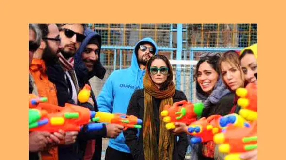 رونمایی یک سکانس از فیلم توقیفی پدیده با حضور هدیه تهرانی+ فیلم