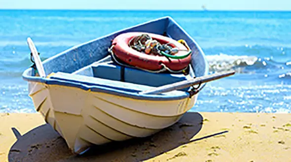 دریا نوردی با ساخت قایق جیبی + فیلم