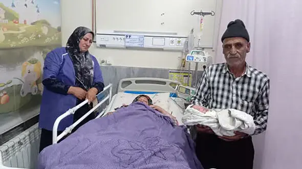 یازدهمین فرزند پیرمرد 71 ساله به دنیا آمد! 