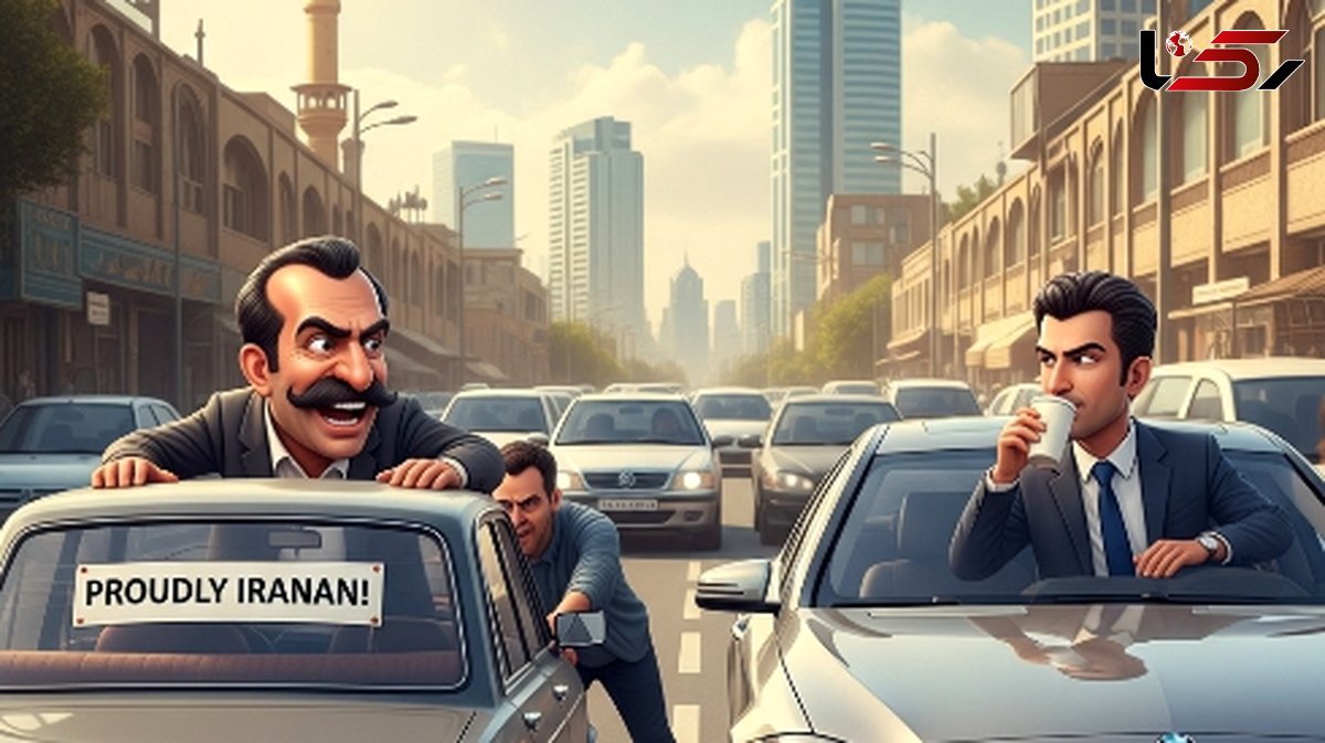 فیلم/ کل کل بامزه برندهای مختلف ماشین تو پارکینگ؛ گیس و گیس‌کشی بنز و BMW، اشک تمساح تویوتا و لات‌بازی پژو پارس / عاشق نیسان شدم!