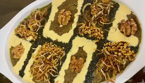 طرز تهیه حلیم بادمجان؛ غذای سنتی و خوش‌ طعم ایرانی + فیلم