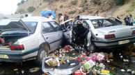 عکس / تصادف در مهریز یک کشته و هشت زخمی برجا گذاشت