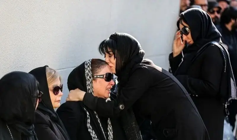 مراسم تشییع پیام صابری