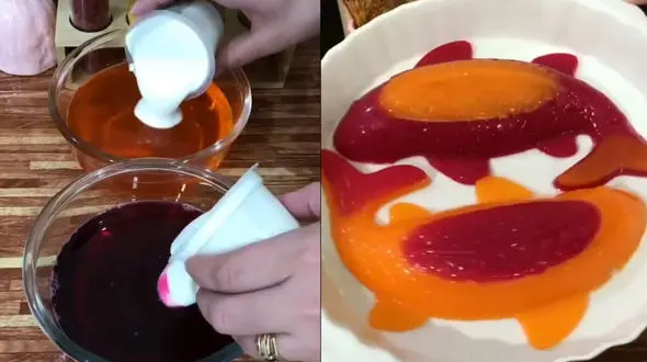 ژله ماهی برای مهمانی عید + فیلم