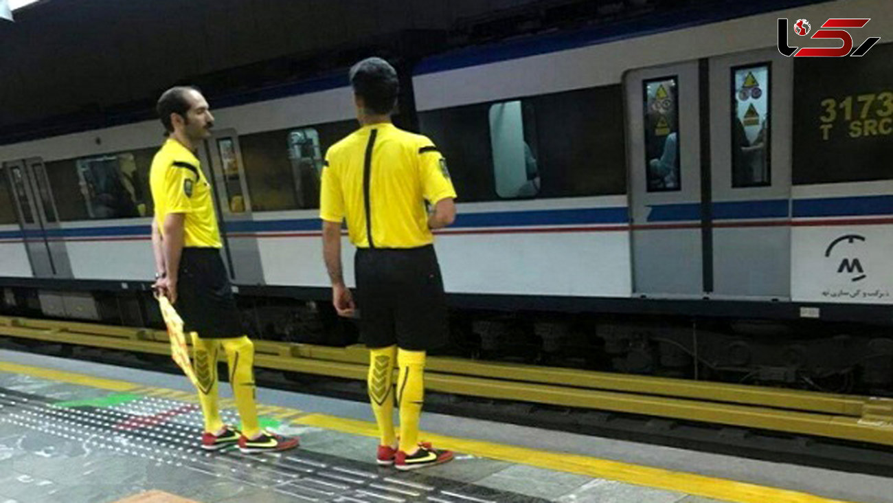 حرکت عجیب ماموران مترو در تهران + عکس 