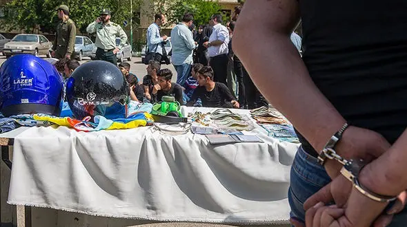  بیش از ۲۴۰ باند سرقت در کرمان دستگیر شد