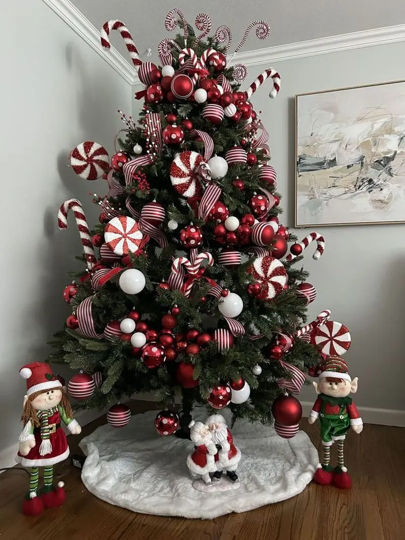 ایده درخت کریسمس | ۳۰ ایده تزیین درخت کریسمس از ساده تا لوکس و عروس پسند با مدل های جادویی و خیره کننده ترند ۲۰۲۶!