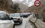 بارش پراکنده باران در برخی از محورهای شمالی/ ترافیک نیمه‌سنگین در 5 محور مواصلاتی