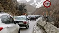 بارش پراکنده باران در برخی از محورهای شمالی/ ترافیک نیمه‌سنگین در 5 محور مواصلاتی