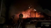 آتش سوزی 2 خانه در لاهیجان 