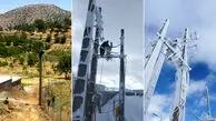 حس خوبِ روشنایی در دل کوهستان / روایت مردانی که ۲۰ روز، زیر برف دو متری سردشت، ایستادند تا تیرهای برق بایستد + فیلم و عکس