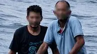 کولر ماهی‌گیری تبدیل به قایق نجات دو مرد در اقیانوس شد