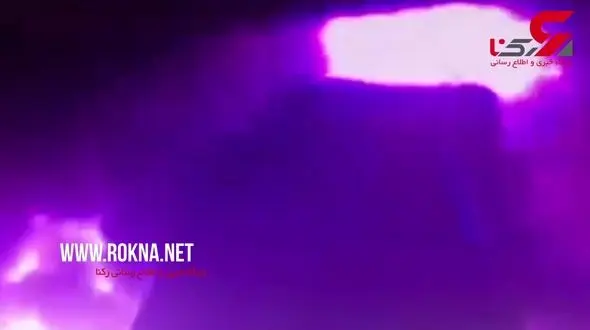 متواری شدن مردم طی آتش سوزی کامیون در تونل + فیلم 