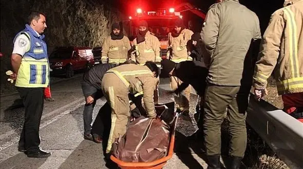  واژگونی مرگبار  در بزرگراه چمران  