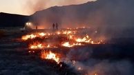 آتش سوزی هولناک در مراتع لامرد