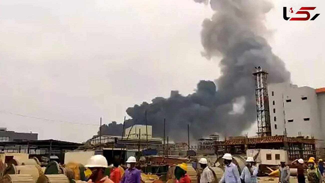 ۴۰ مصدوم در حادثه انفجار دیگ بخار کارخانه مواد شیمیایی در هند