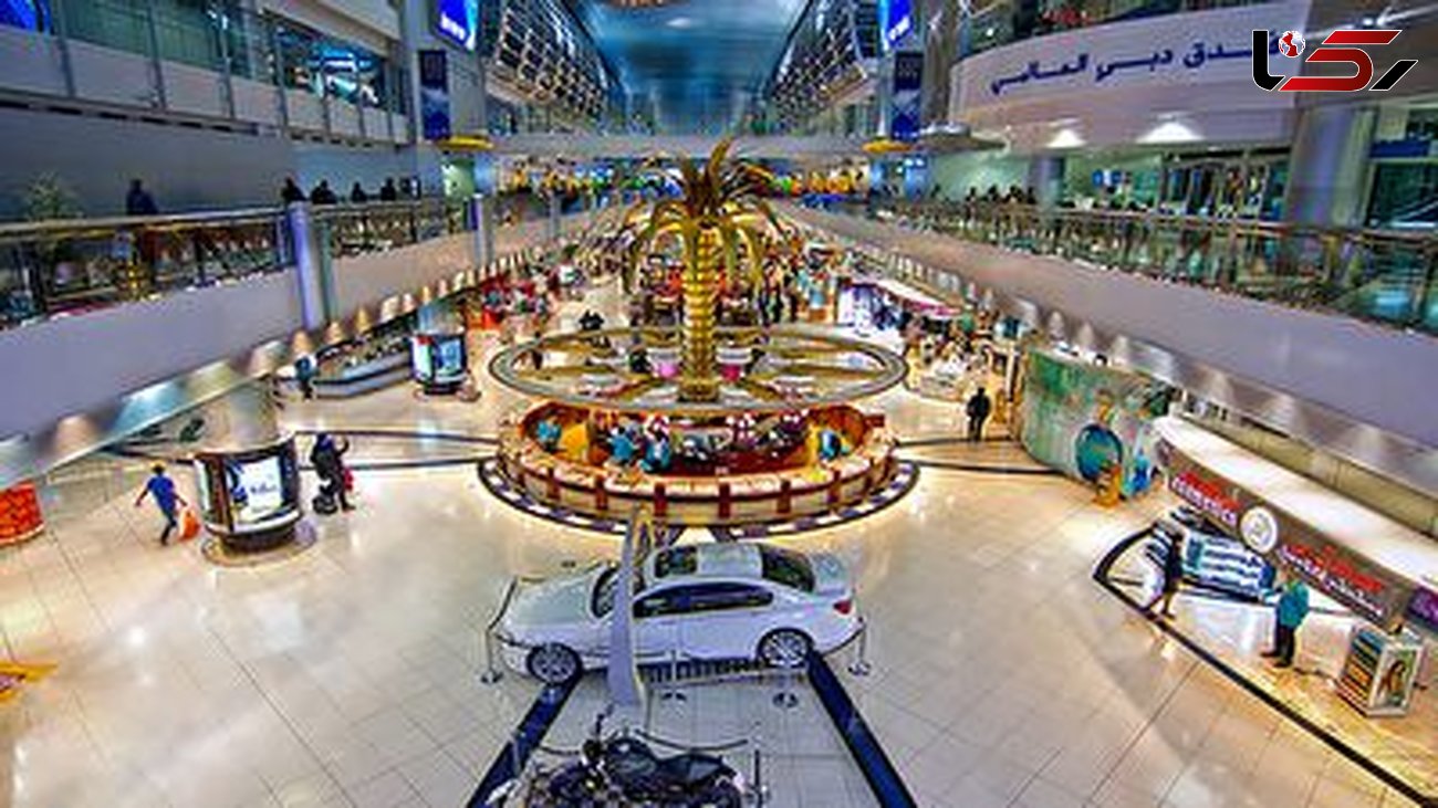 فیلم عجیب ترین صحنه از فرودگاه دوبی بخاطر کرونا + جزییات