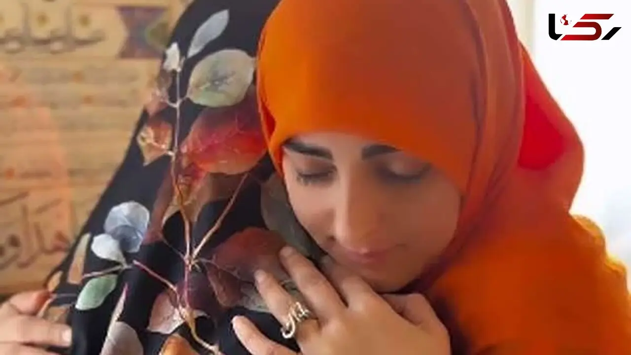 فیلم گریه‌های احساسی ستاره سادات قطبی در آغوش مادرش/ قدر مادرهاتونو بدونین، روح مادران آسمانی هم شاد