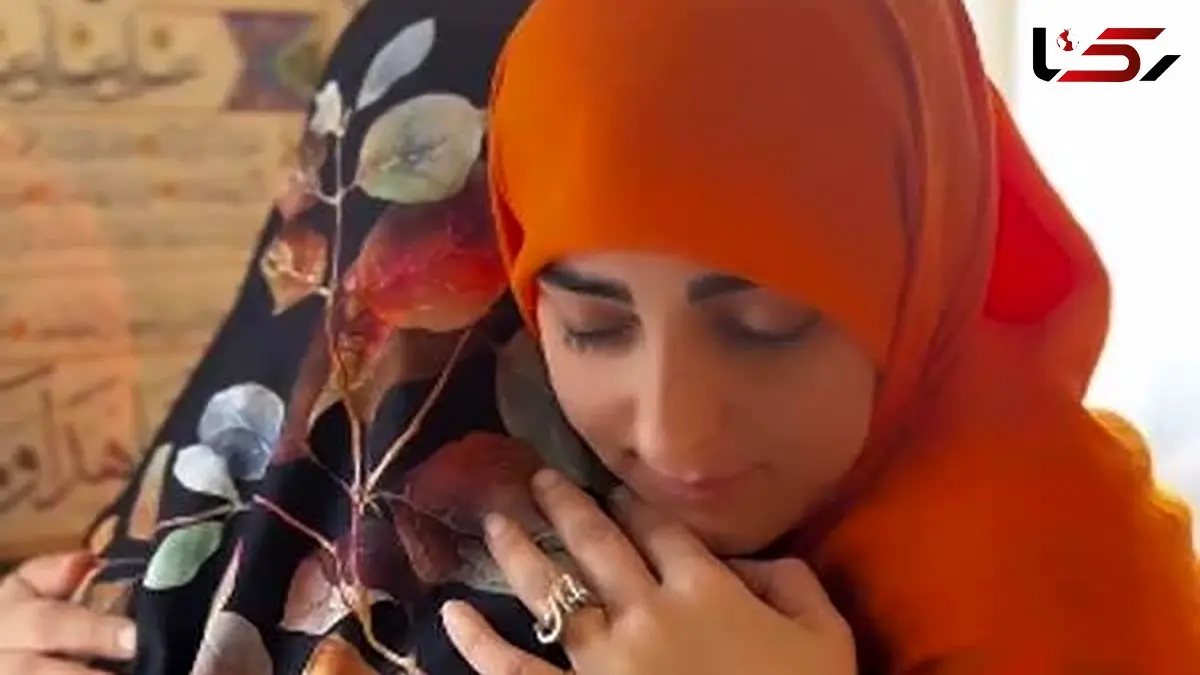 فیلم گریه‌های احساسی ستاره سادات قطبی در آغوش مادرش/ قدر مادرهاتونو بدونین، روح مادران آسمانی هم شاد