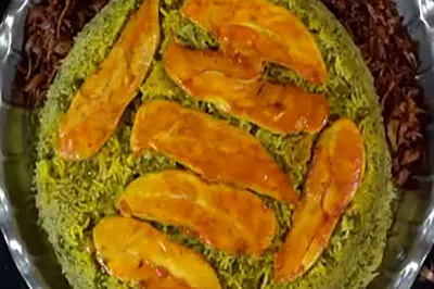 فیلم آشپزی / ‌نخود پلو با ته انداز فیله‌