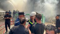 ایرانی ها در کانون آتش سوزی نجف / 70 ایرانی مصدوم شدند