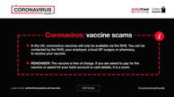 Covid vaccine scammers conned 'desperate' residents out of thousands of pounds