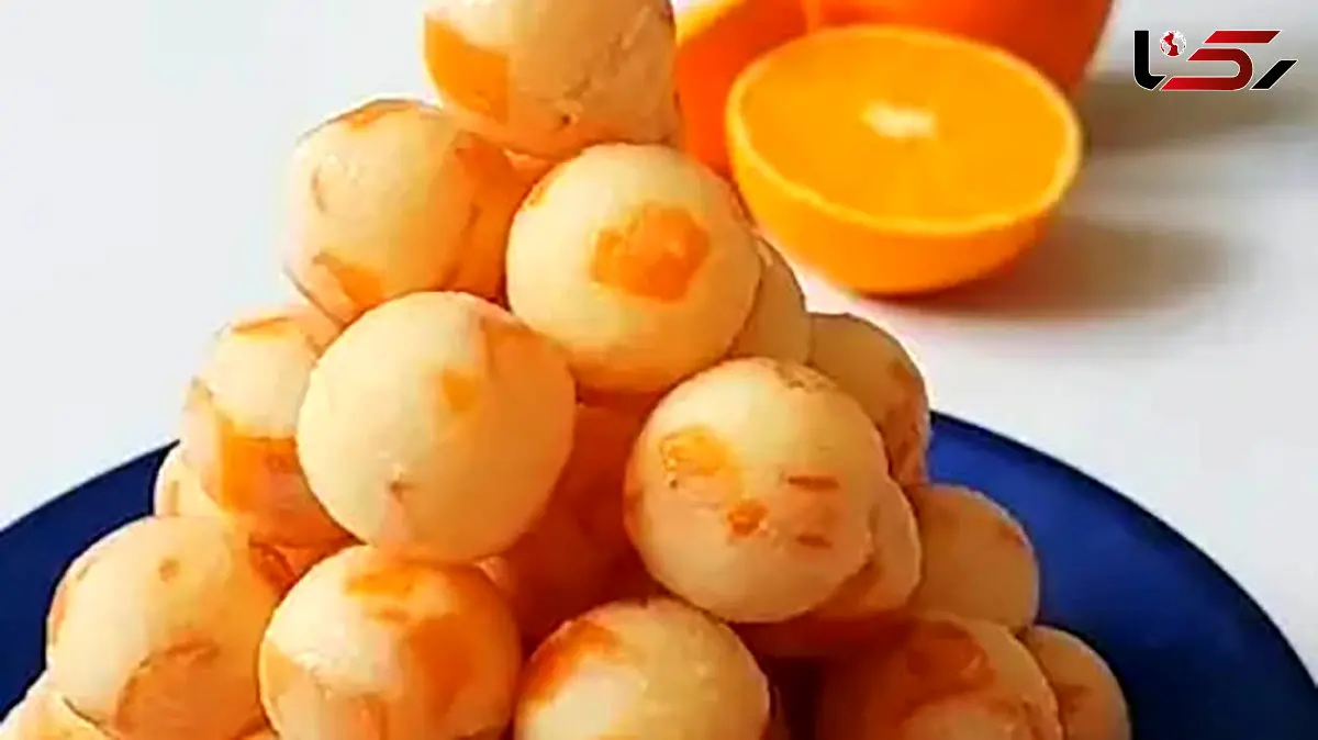 طرز تهیه لوکوم پوست پرتقال شیرینی خاص، خوشمزه و بدون فر ترکی + فیلم