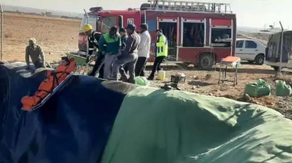 سقوط آزاد مرد ۵۰ ساله در استخر ذخیره کشاورزی + جزییات