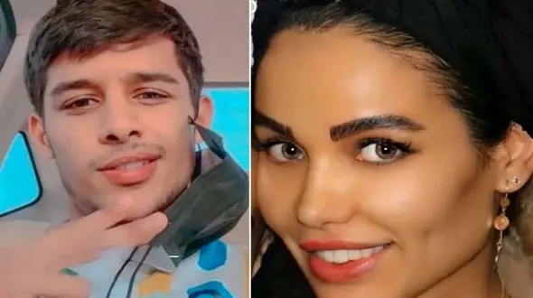 بازیکن معروف فوتبال و همسرش در خارج از کشور + عکس 