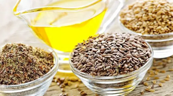 نقش تخم کتان در اندازه شکم