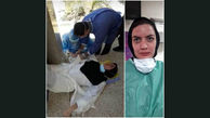 بیهوش شدن پرستار زحمتکش در خوزستان + عکس تلخ