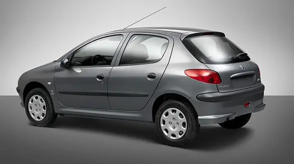 افزایش 5 میلیون تومانی قیمت پژو 206 تیپ 2 طی یک روز + قیمت خودرو