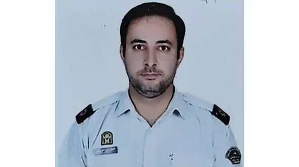 عکس مامور پلیس که توسط یک معتاد به شهادت رسید/ گلوله به صورتش خورد