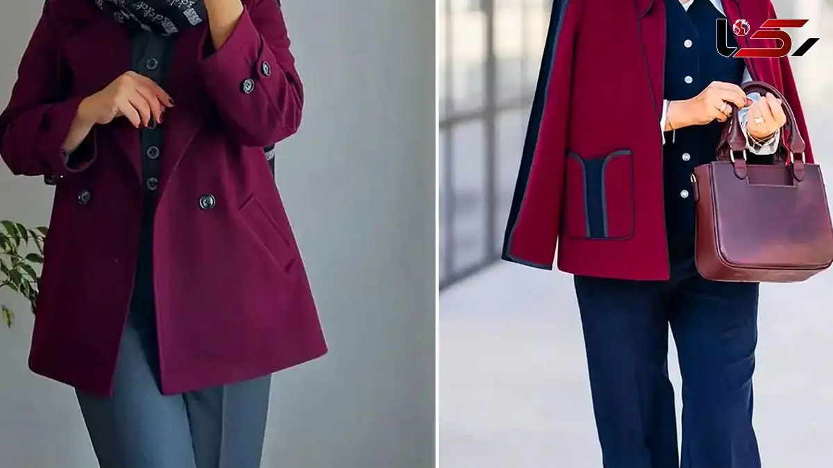 جدیدترین مدل های کت آلبالویی؛ خاص ترین انتخاب برای امسال