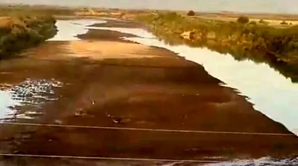  رودخانه «دز» خشکید! 
