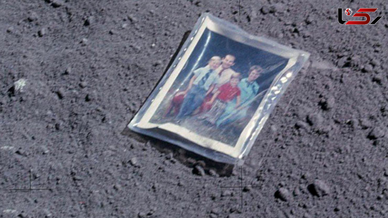 عکسی که در ماه جا ماند