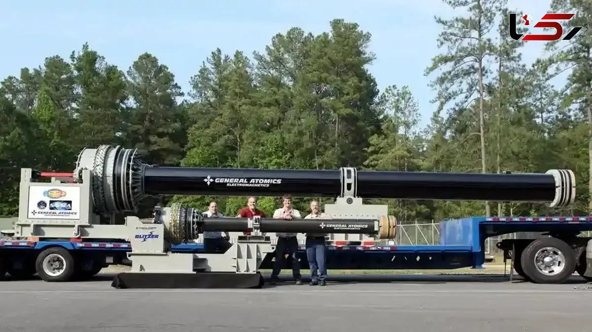 توپ ریلی قدرتمند و اقتصادی که پهپادها و موشکها را زمین‌گیر می‌کند + عکس