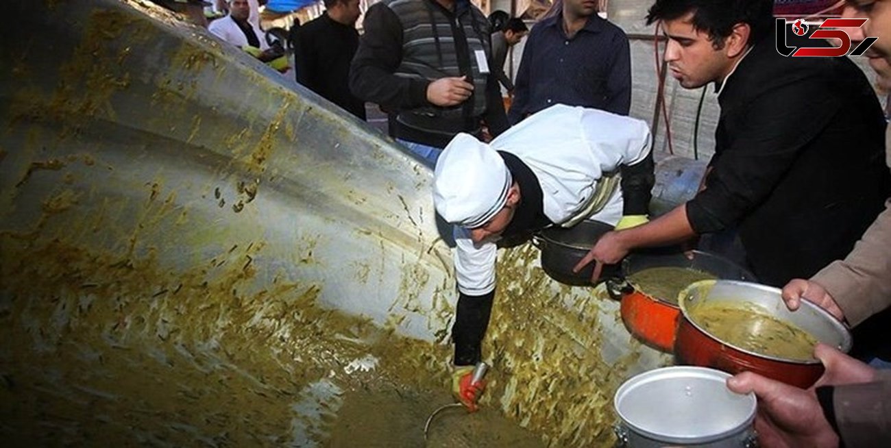پخت آش 84 تنی در شیراز